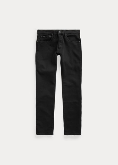 Jeans Polo Ralph Lauren Hombre Negros - Varick Slim Straight - JGDCL7562